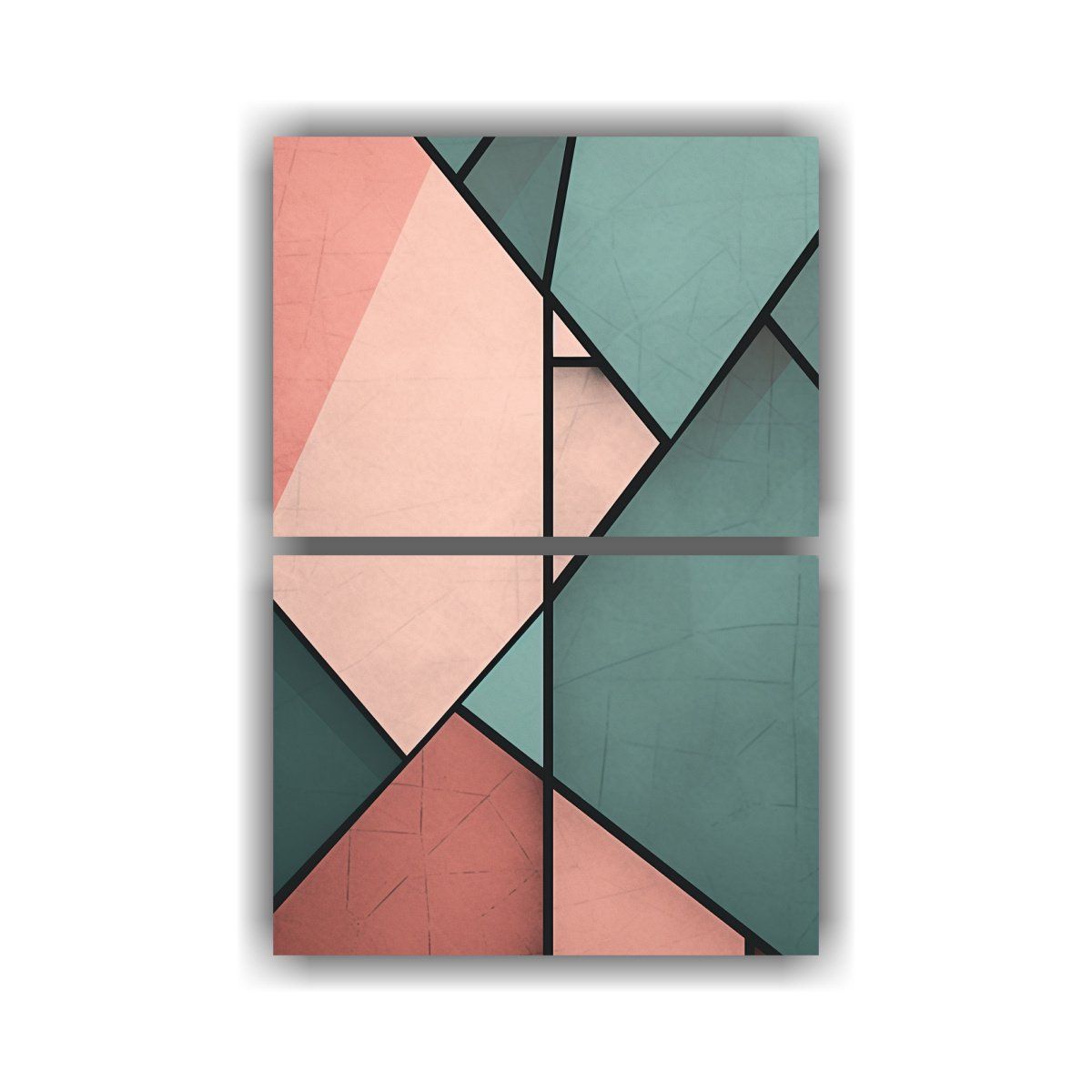 GENERICO - Lienzos Conceptual Armonia Fondos Minimalistas 65x100 Cm