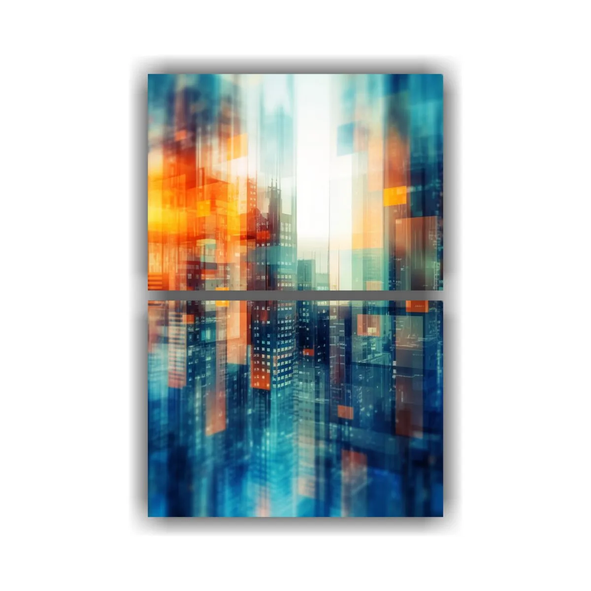 GENERICO - Pinturas Decorativas Paisaje Dinámico En 120x160 Cm