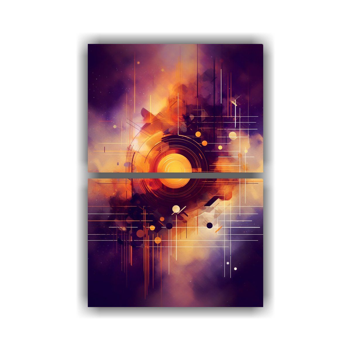 GENERICO - Pinturas Decorativas De Acuarela Para El Hogar 60x80 Cm