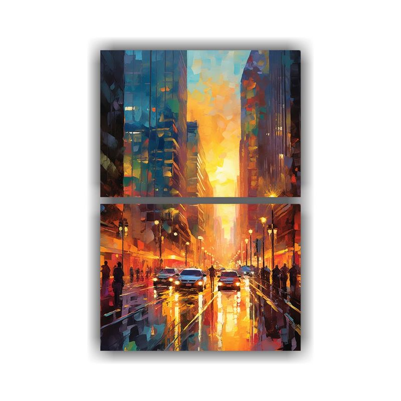 GENERICO - Pinturas Decorativas Ciudad Creativa Exuberante 75x100 Cm