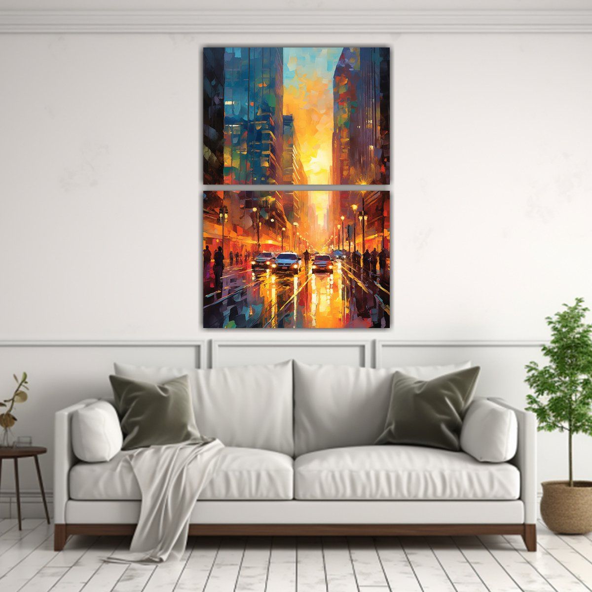 GENERICO - Pinturas Decorativas Ciudad Creativa Exuberante 50x80 Cm