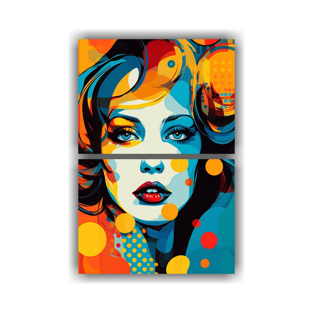 GENERICO - Pinturas Decorativas En Bastidor Con Dibujo 50x80 Cm