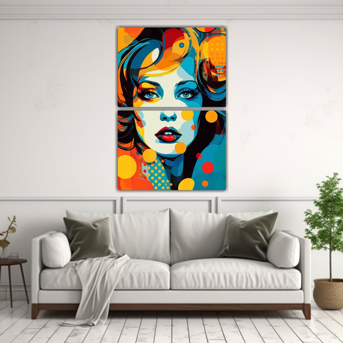 GENERICO - Pinturas Decorativas En Bastidor Con Dibujo 50x80 Cm