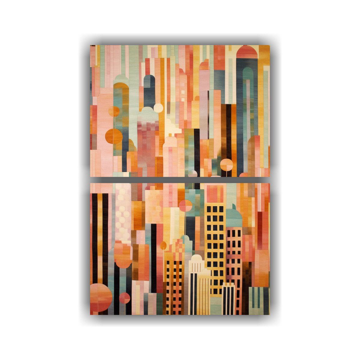 GENERICO - Cuadro De Agua Moderna En Relieve Estilo De Mi 75x100 Cm