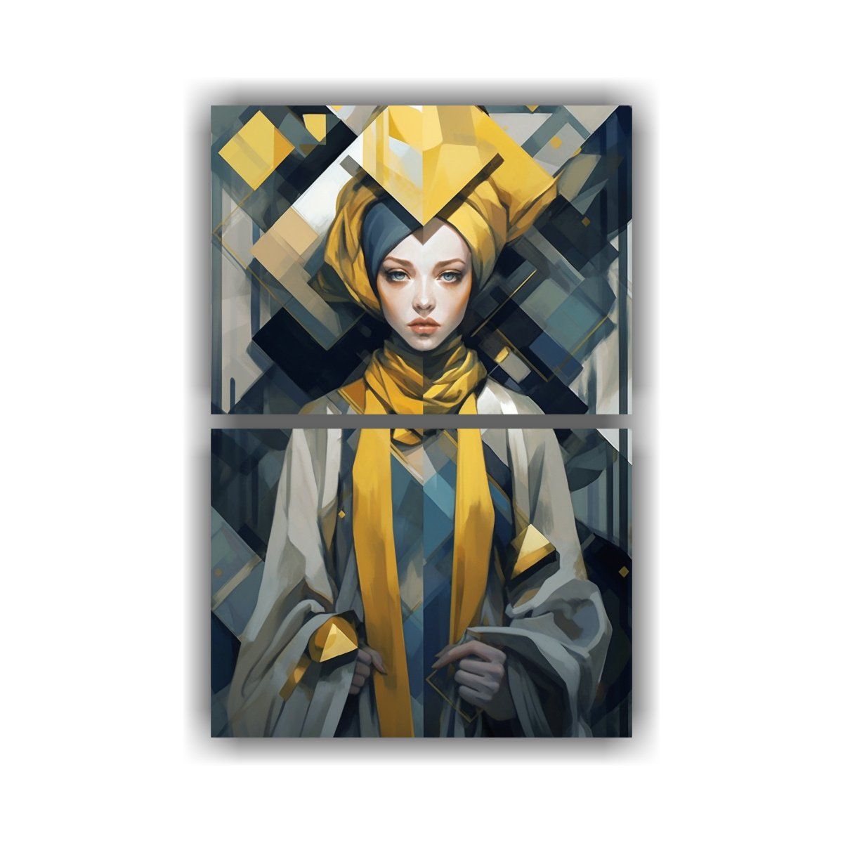 GENERICO - Cuadros Linda De Diseño Inspirador Líneas 50x80 Cm