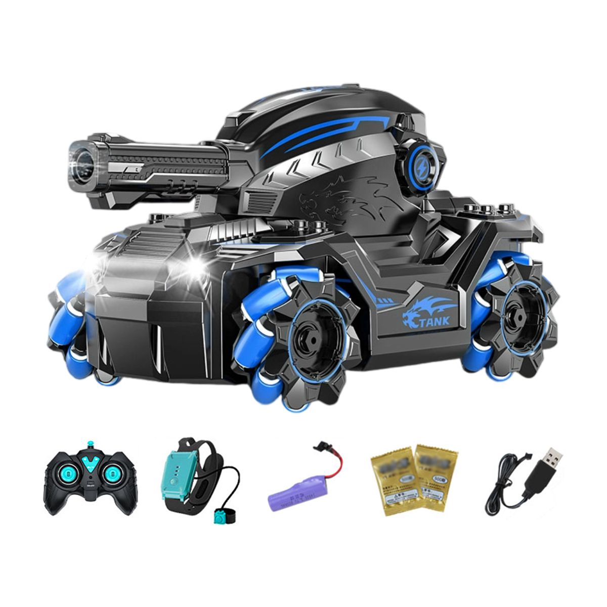 ATURE - Coche De Juguete Con De Globos De Agua Y Control Remoto Para