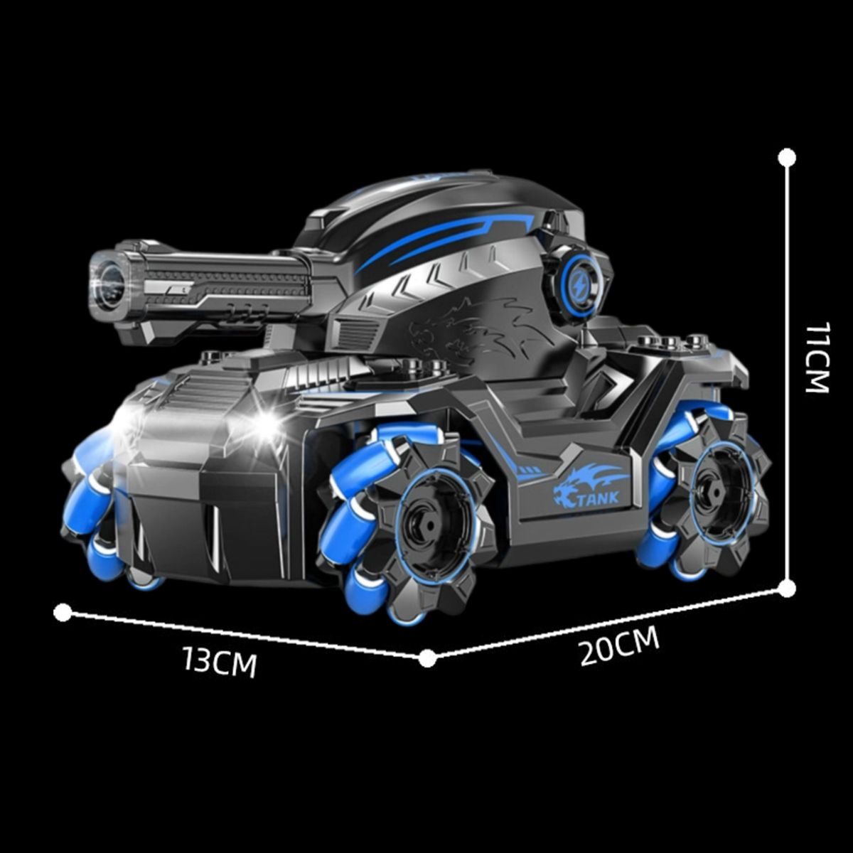 ATURE - Coche De Juguete Con De Globos De Agua Y Control Remoto Para
