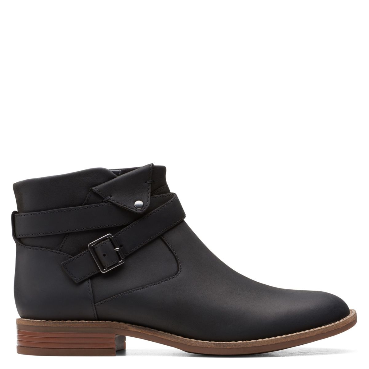 CLARKS - Clarks Botín Mujer Cuero Negro