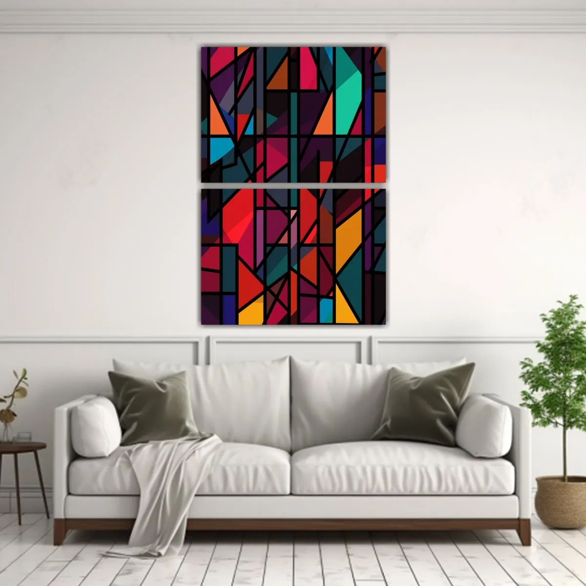 GENERICO - Pinturas Abstractas Y Originales Para Decorar 60x80 Cm