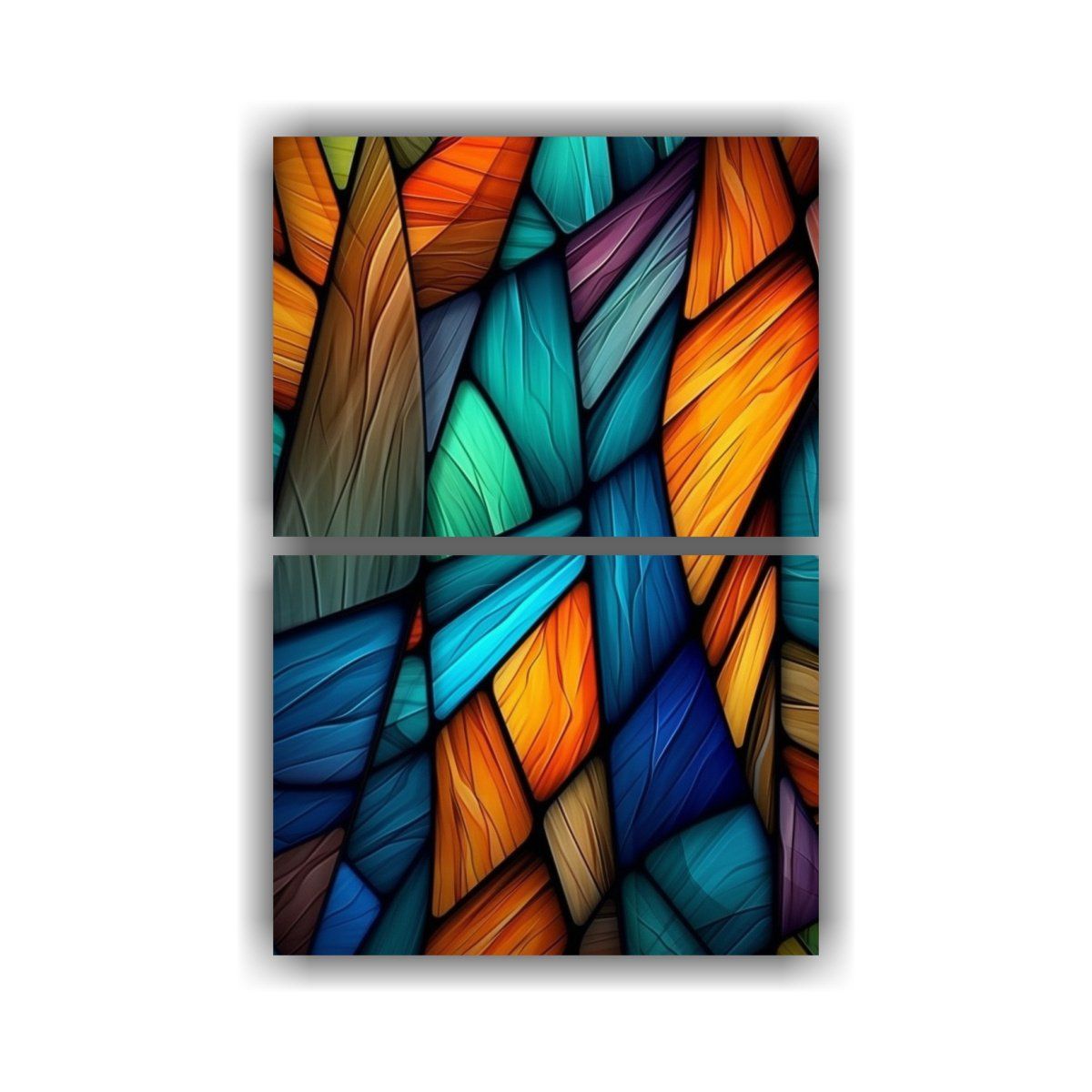 GENERICO - Pintura En Lienzo Abstracta Inspiradora De Alta 65x100 Cm