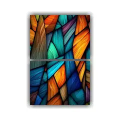 GENERICO - Pintura En Lienzo Abstracta Inspiradora De Alta 120x160 Cm