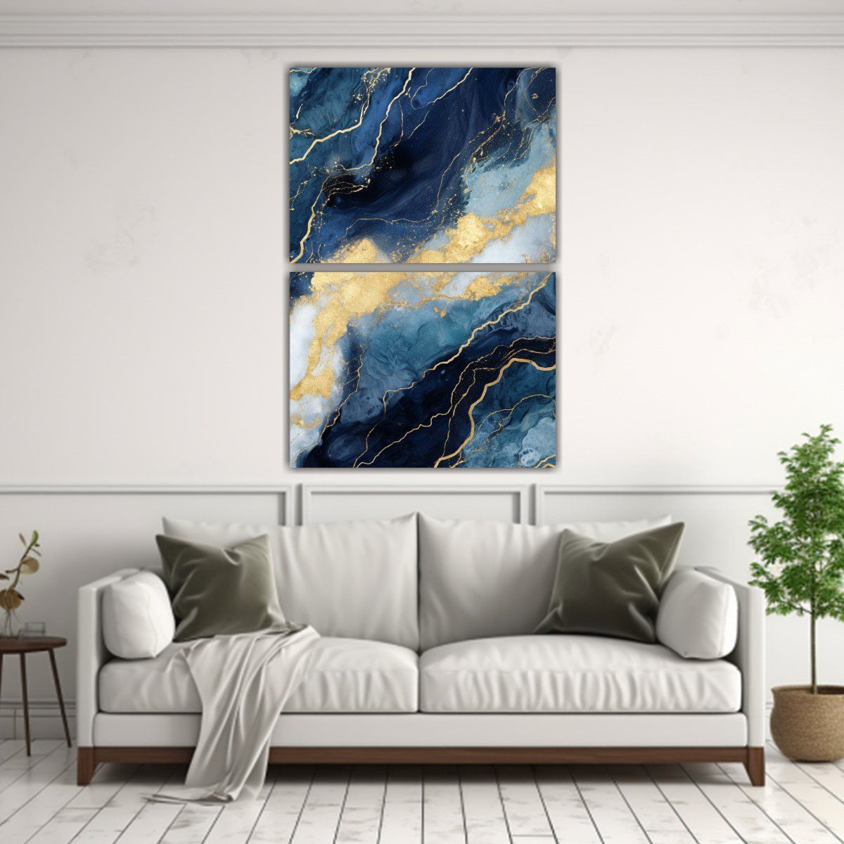 GENERICO - Cuadro Movimiento Detalle Arte Abstracto De Ultra 60x80 Cm