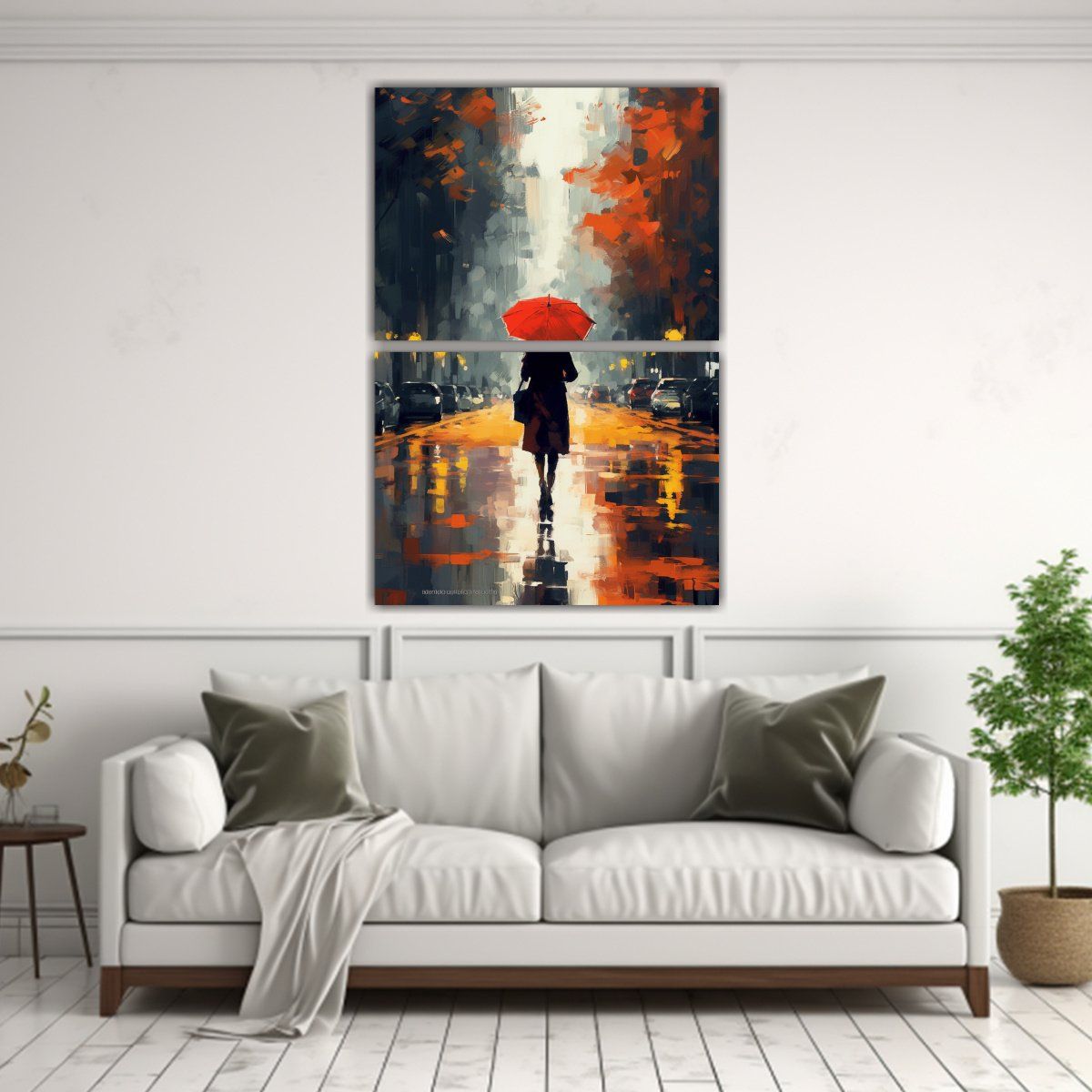 GENERICO - Arte Pared Cinematic Abstracto Impresionismo 50x80 Cm