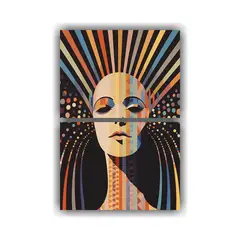 GENERICO - Cuadros Modernos Intensos Julep Pharaoh Bridget 50x80 Cm