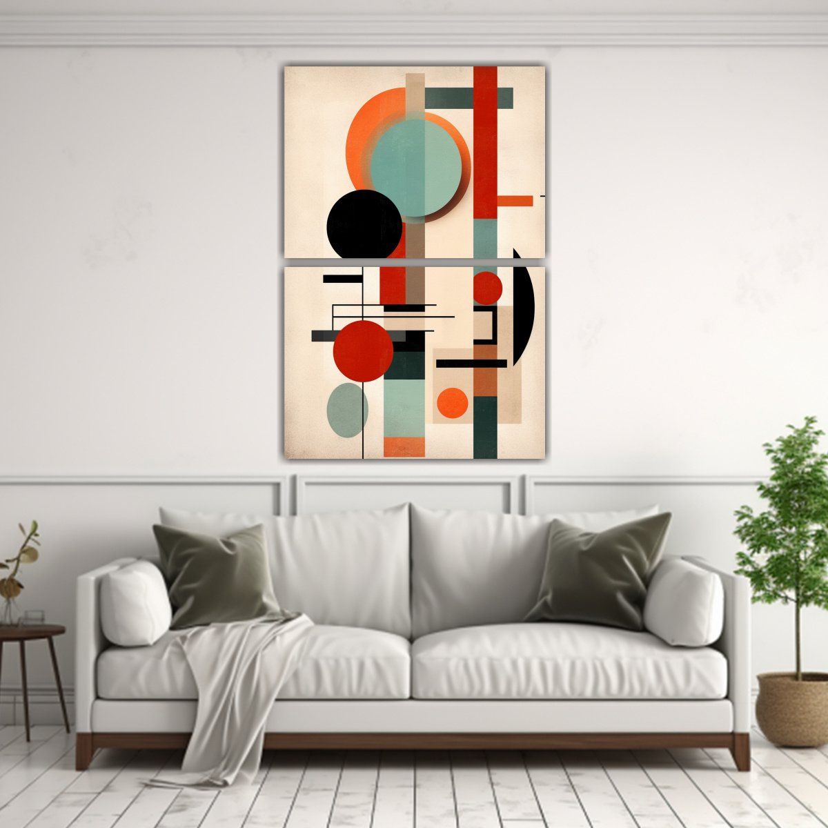 GENERICO - Cuadros De Decoración Minimalista Abstracta 65x100 Cm