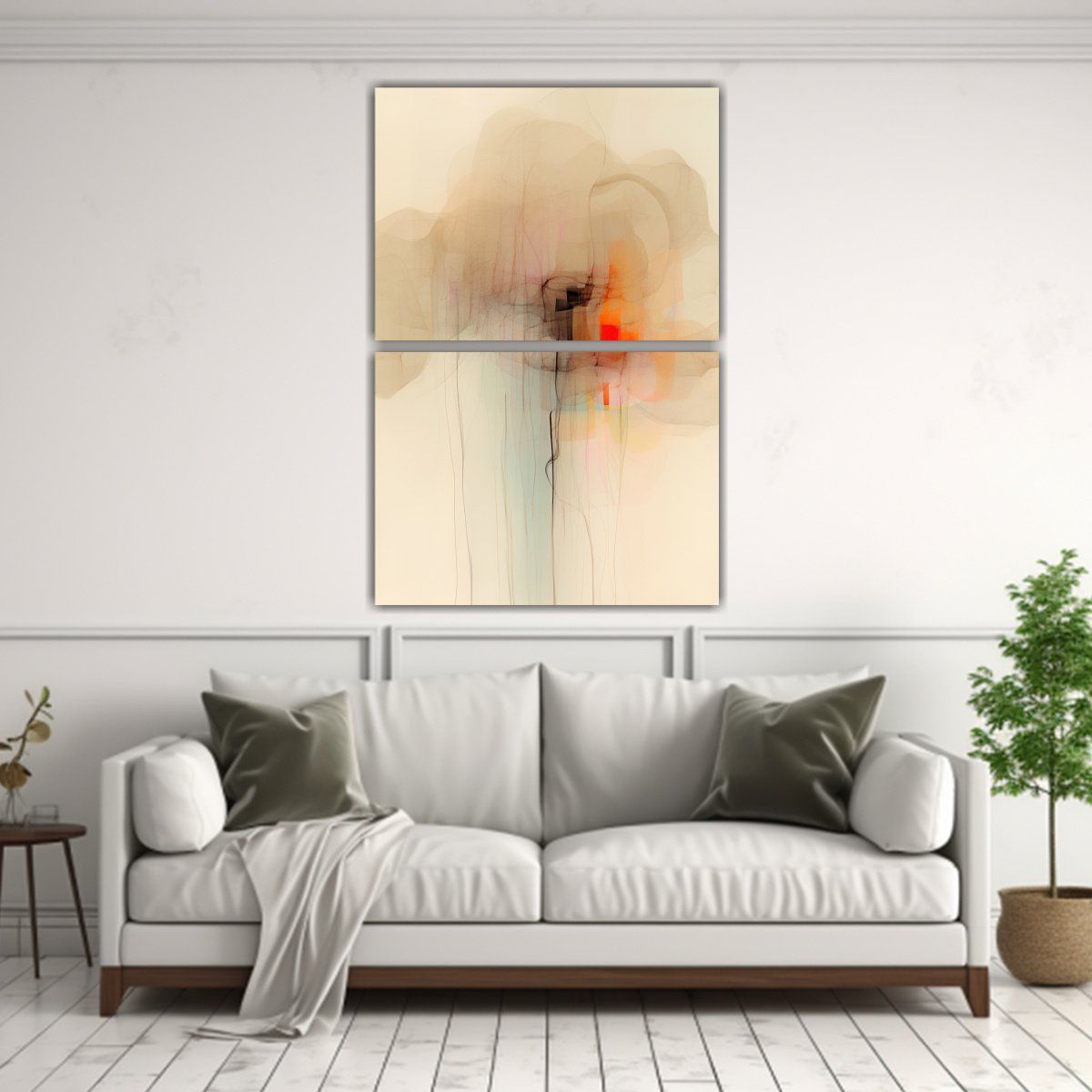 GENERICO - Conjunto De Pinturas Modernas Para Interiores 75x100 Cm