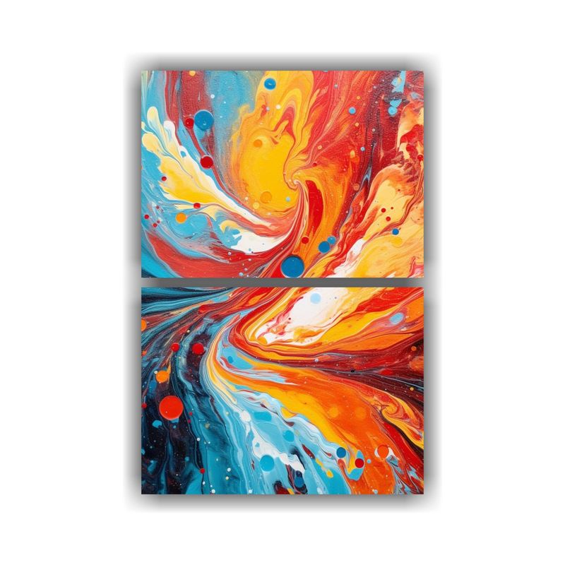 GENERICO - Pinturas Decorativas Innovadoras Con Finas 50x80 Cm