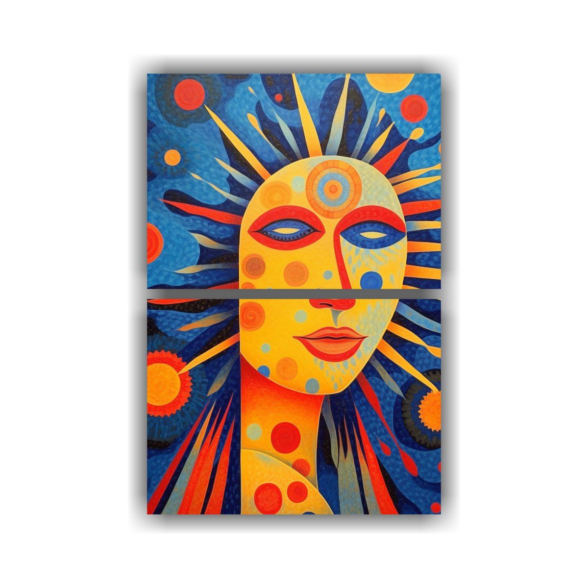 GENERICO - Cuadros Tela Sublimada Belleza Natural Pintura De 65x100 Cm