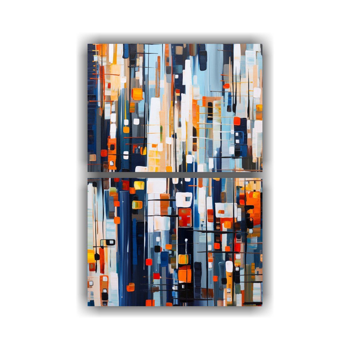 GENERICO - Pinturas Decorativas Rectangulares Para 120x160 Cm