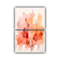 GENERICO - Conjunto 2 Artículos Tema Refinado Figuras 120x160 Cm