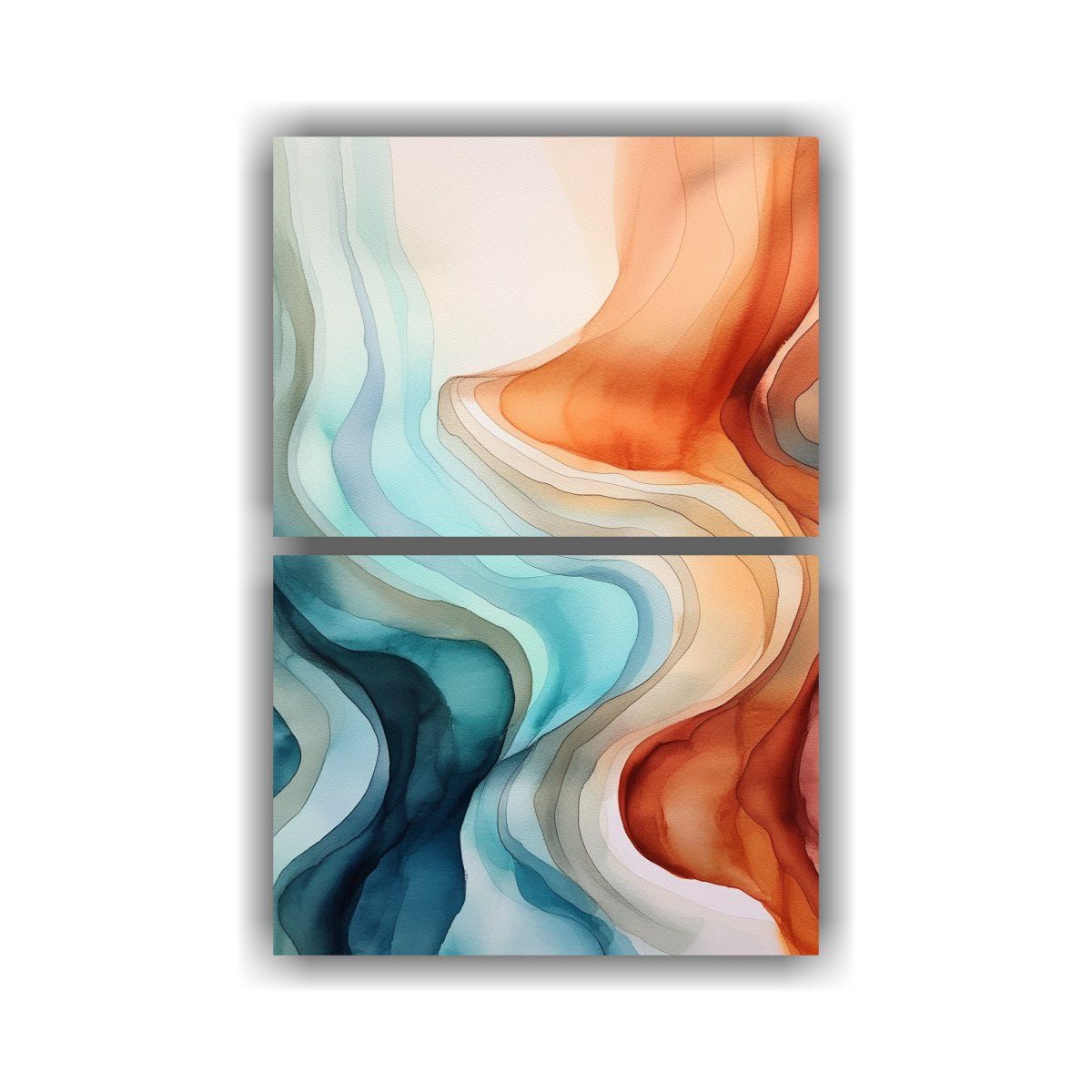 GENERICO - Conjunto De Cuadros Vintage Clásico Id1003718 60x80 Cm