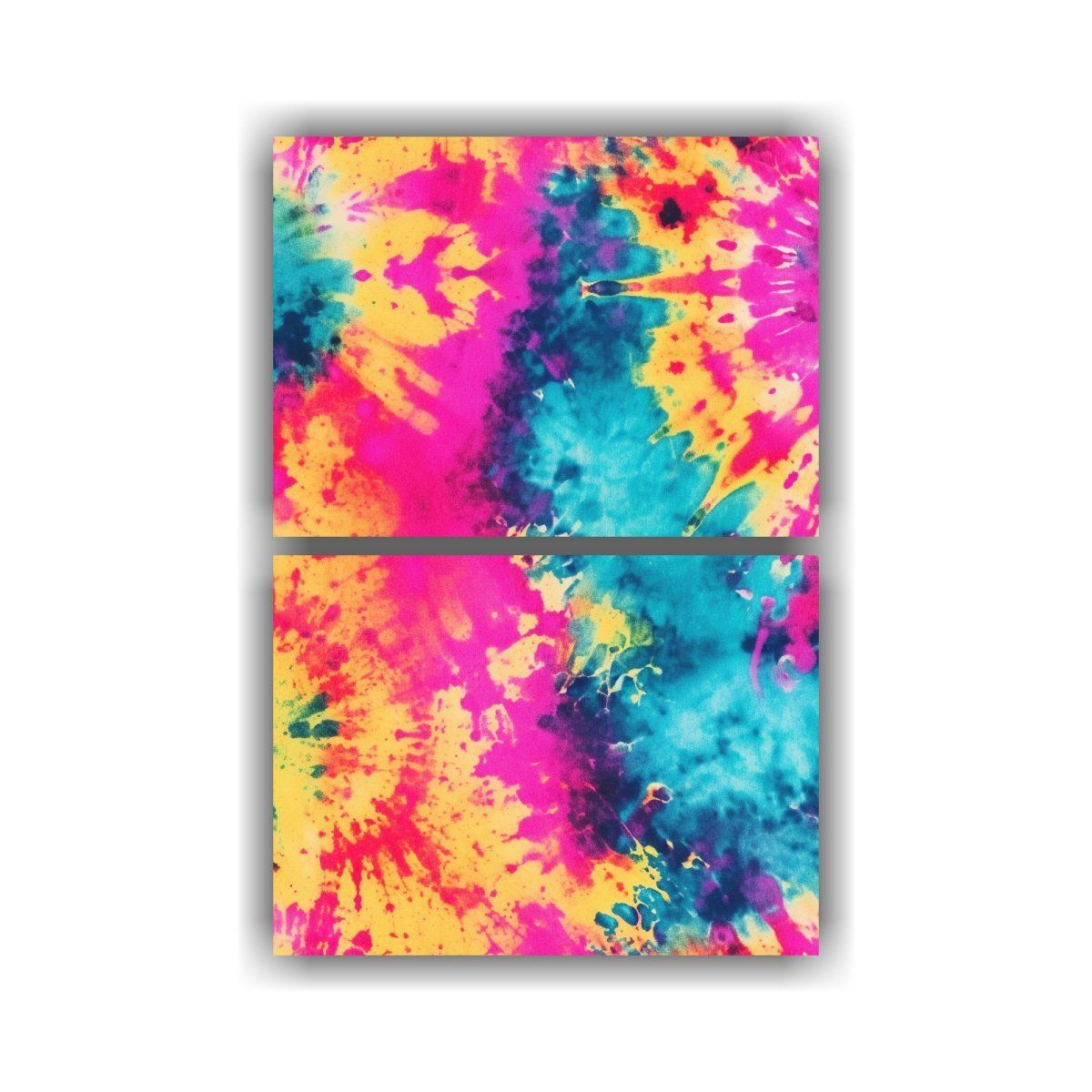 GENERICO - Pinturas Decorativas De Tela Con Estampados Tye 60x80 Cm