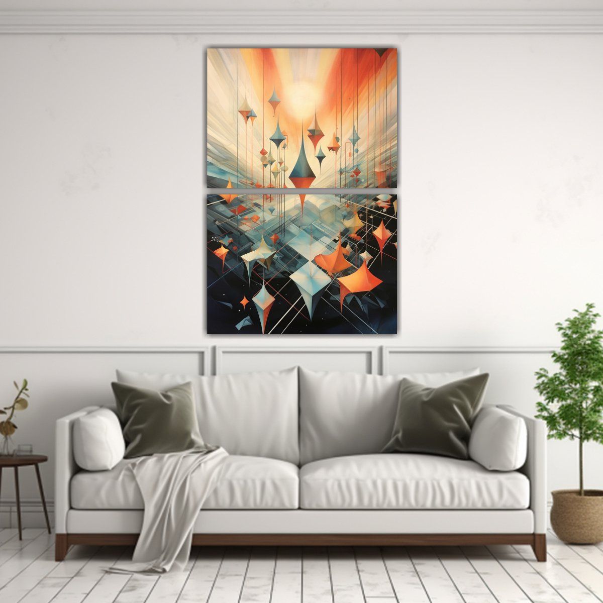 GENERICO - Pinturas Decorativas Para El Hogar Arte De Pared 65x100 Cm