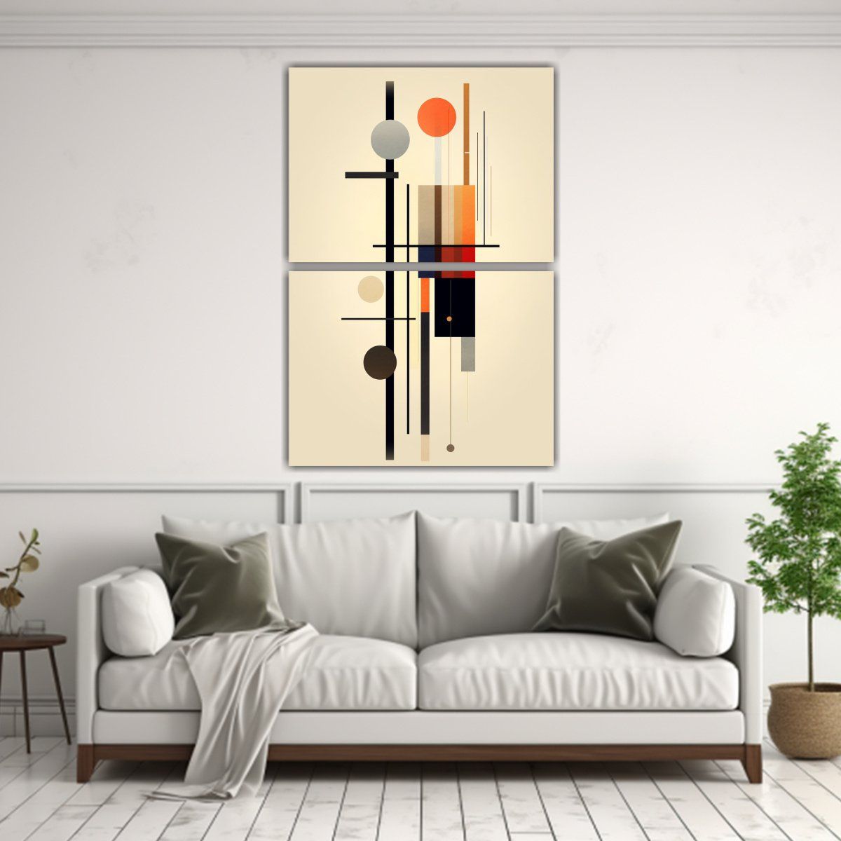 GENERICO - Pinturas Abstractas Minimalistas Modernas En 75x100 Cm