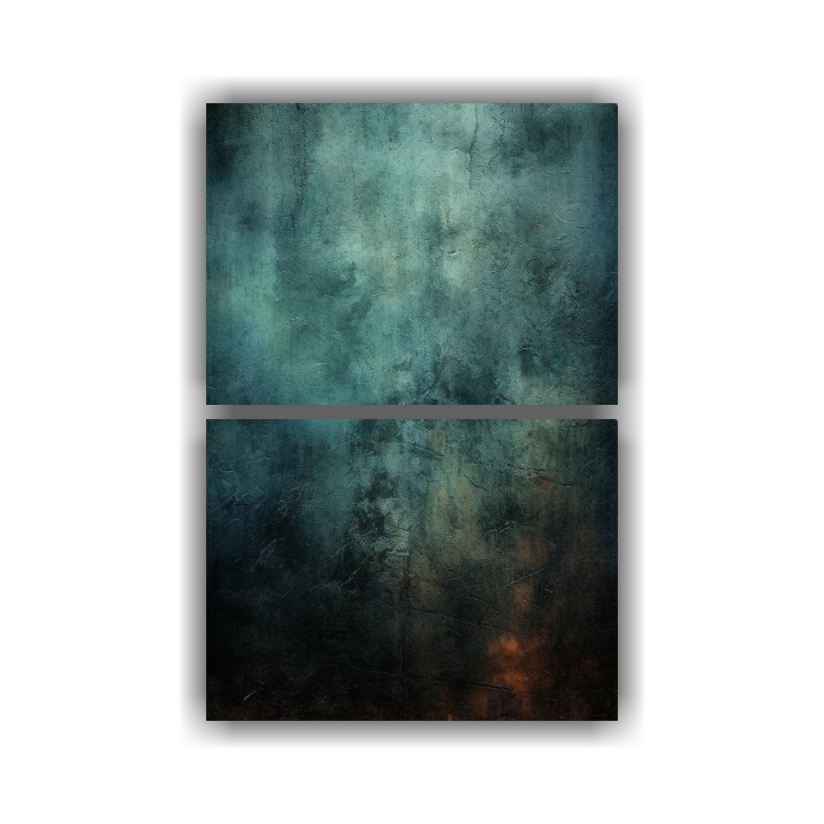 GENERICO - Dos Cuadros Creativos Estéticos Textura 75x100 Cm