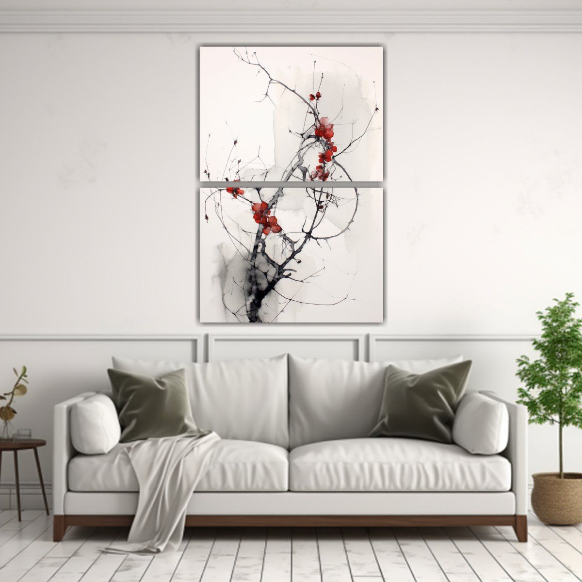 GENERICO - Cuadro De Bastidor Vintage Con Dibujo Anatómico 120x160 Cm