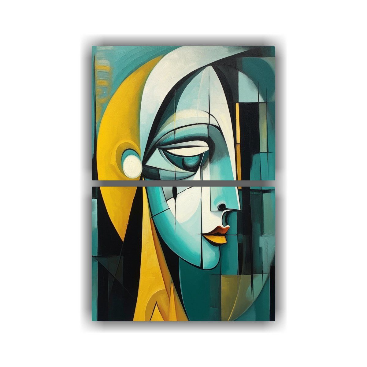 GENERICO - Pintura Clásica De Díptico Espectacular Que Me 65x100 Cm