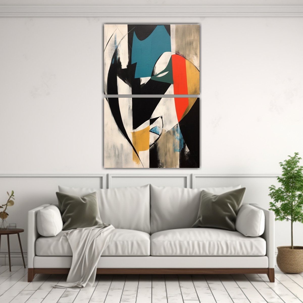 GENERICO - Pinturas Decorativas Con El Tema De Reflexión En 120x160 Cm