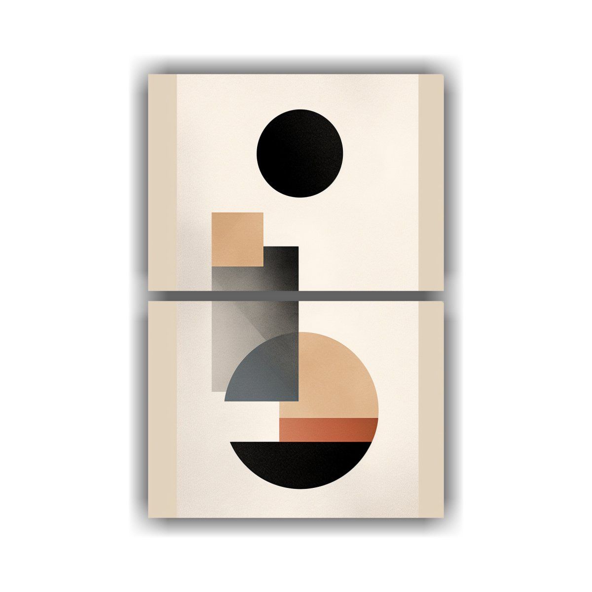 GENERICO - Arte De Pared Dibujo Minimalista Abstracto 50x80 Cm