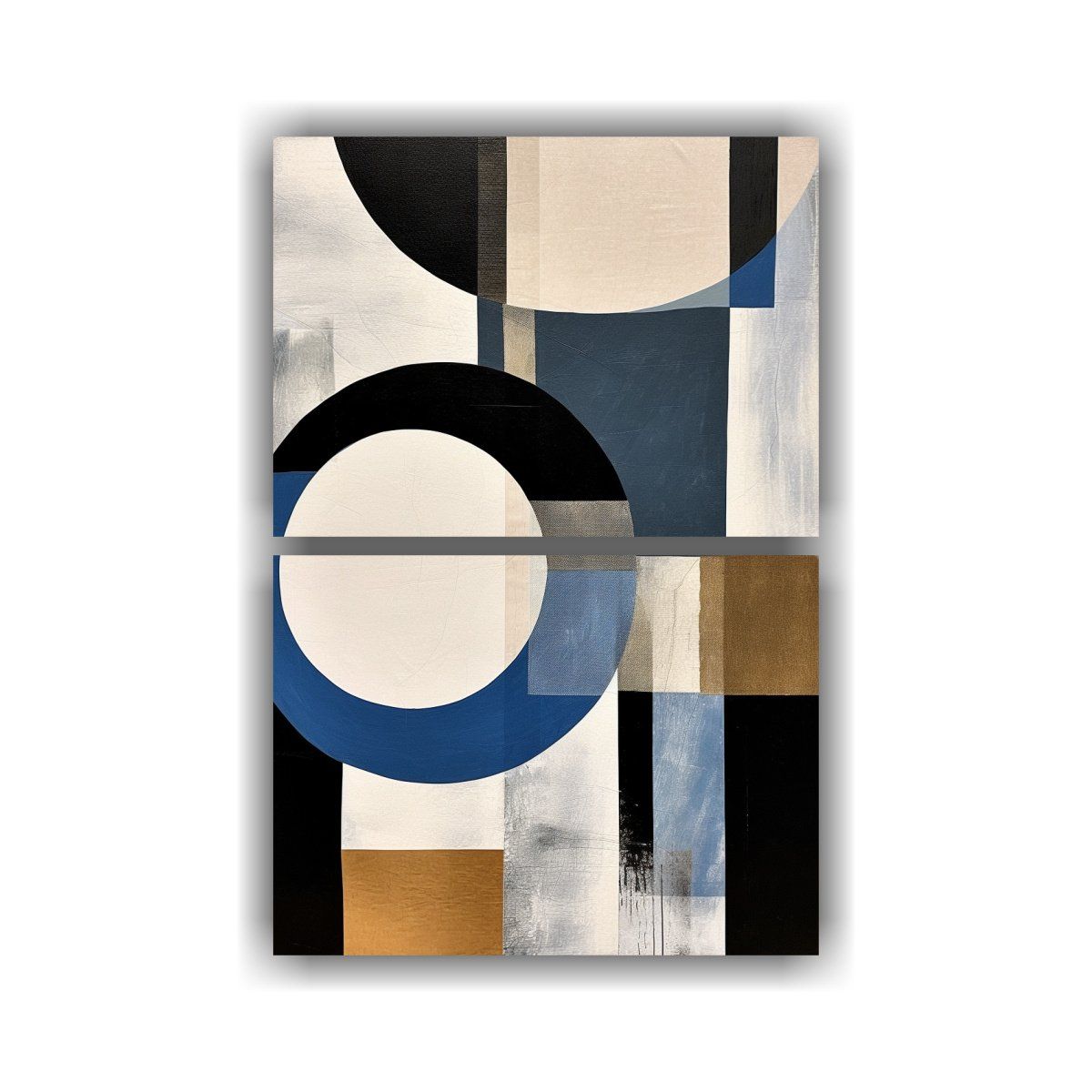 GENERICO - Conjunto 2 Telas En Bastidor Temática RAE JONES 75x100 Cm