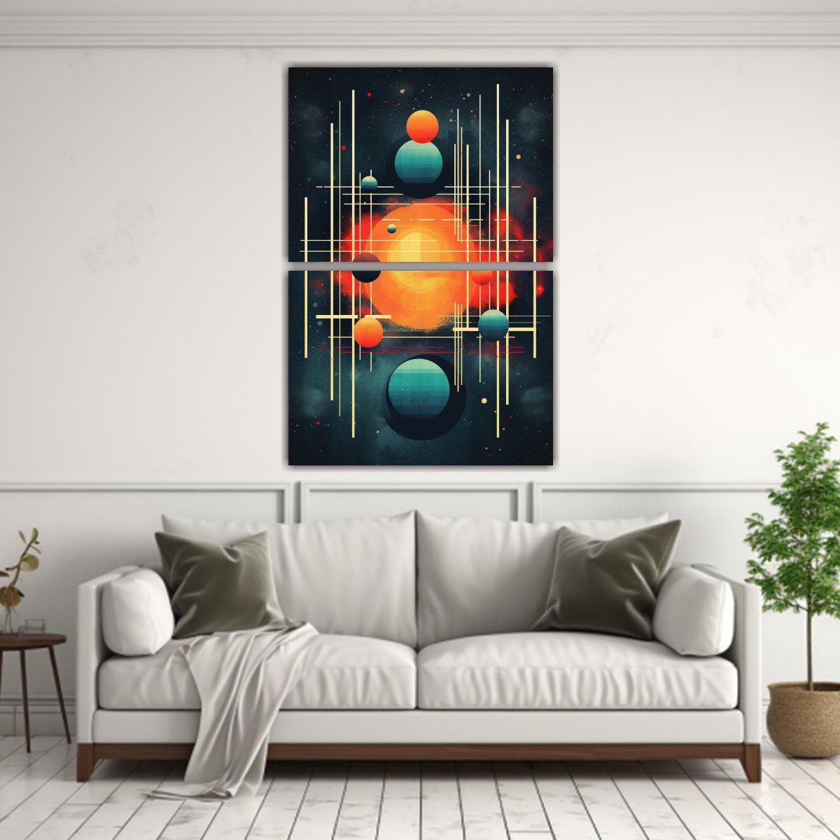 GENERICO - Pinturas De Decoración Clásicas Y Retro Con 75x100 Cm