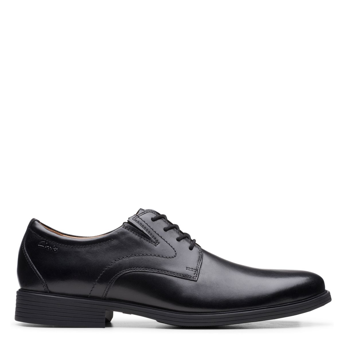 CLARKS - Zapato Formal Hombre Cuero Negro Clarks