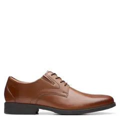 CLARKS - Zapato Formal Hombre Cuero Café