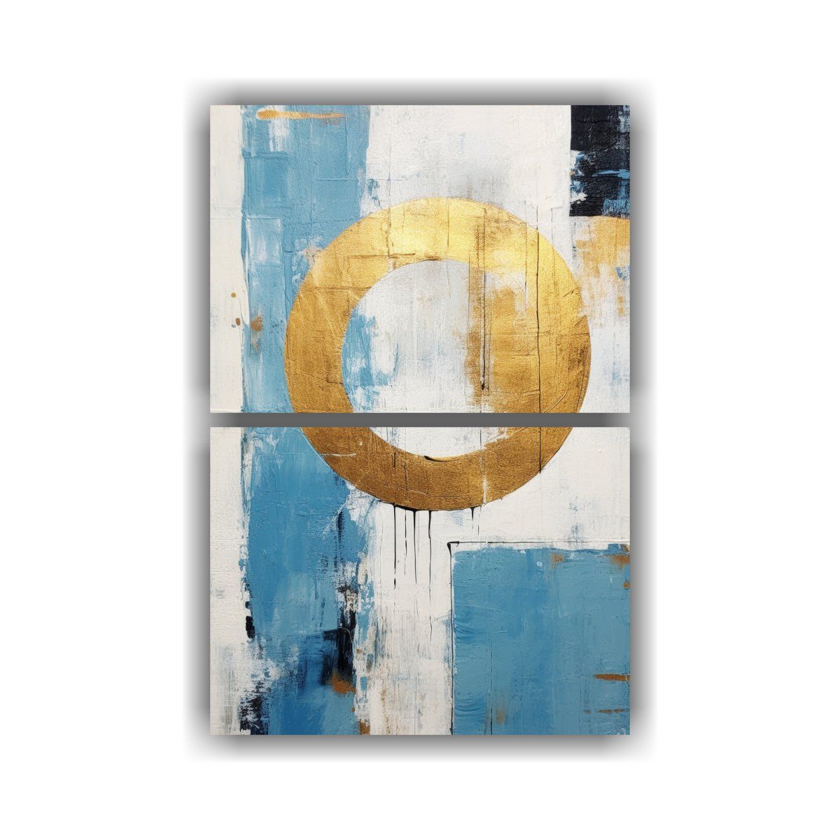 GENERICO - Pinturas Abstractas Surrealistas En Acrílico 65x100 Cm