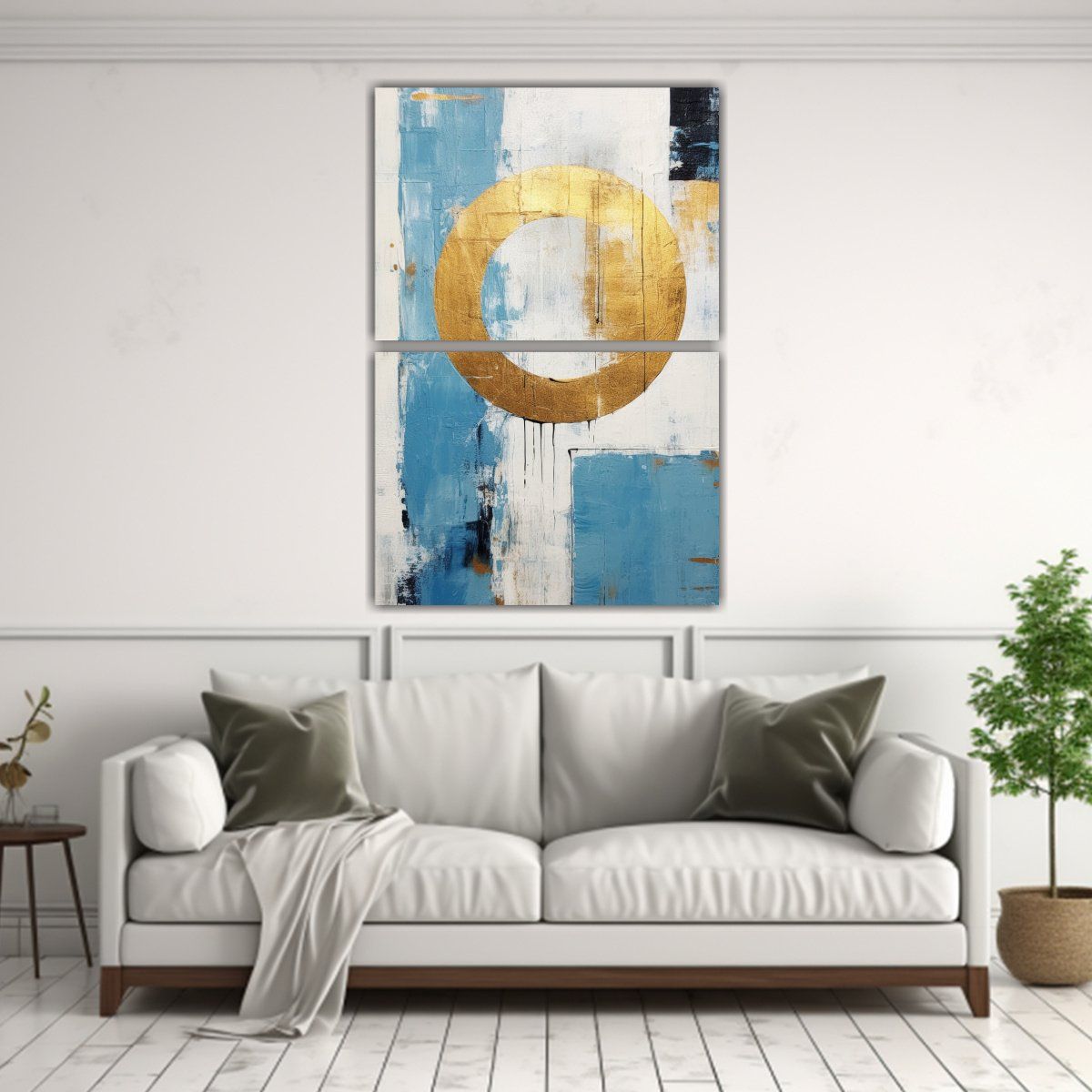 GENERICO - Pinturas Abstractas Surrealistas En Acrílico 65x100 Cm