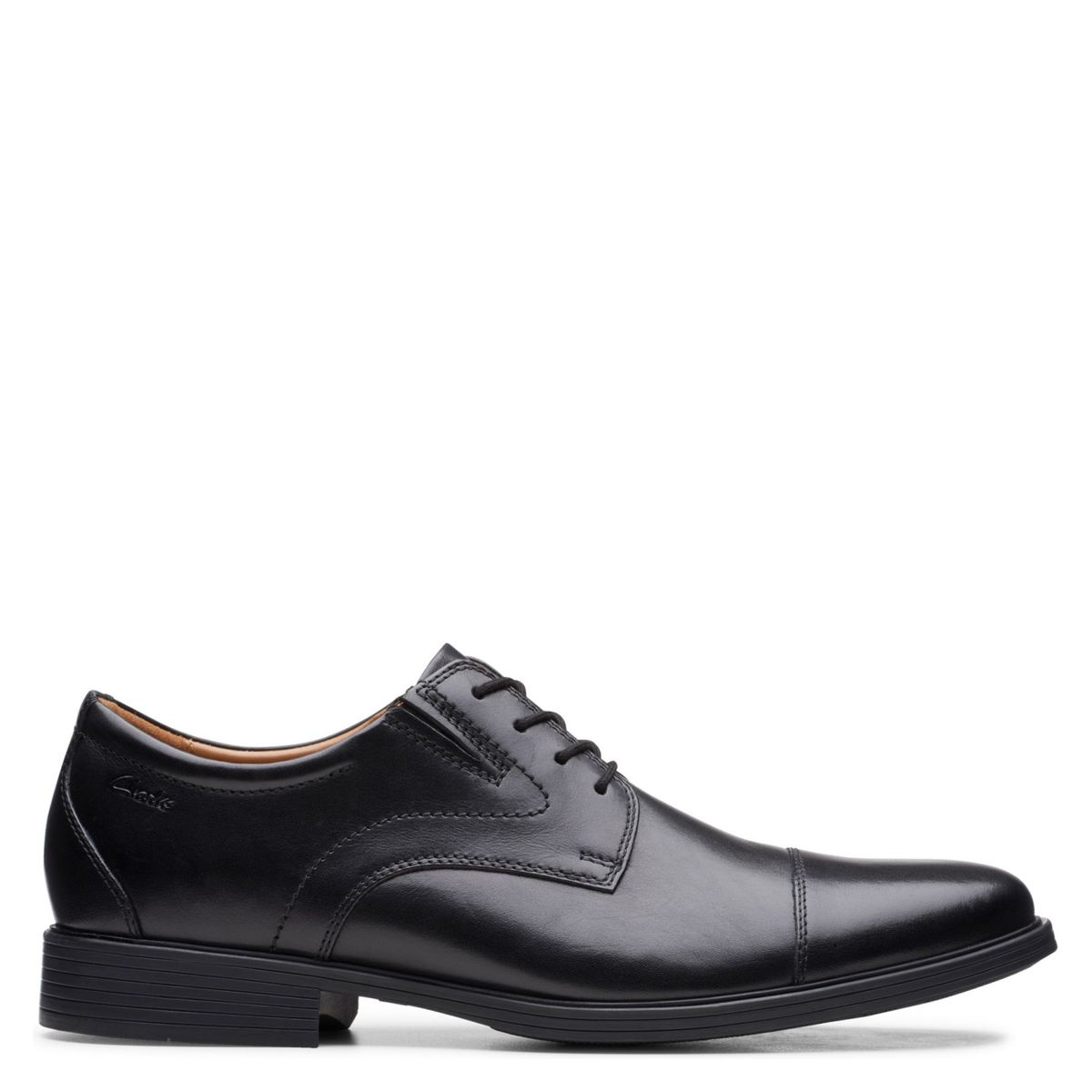 CLARKS - Zapato Formal Hombre Cuero Negro Clarks