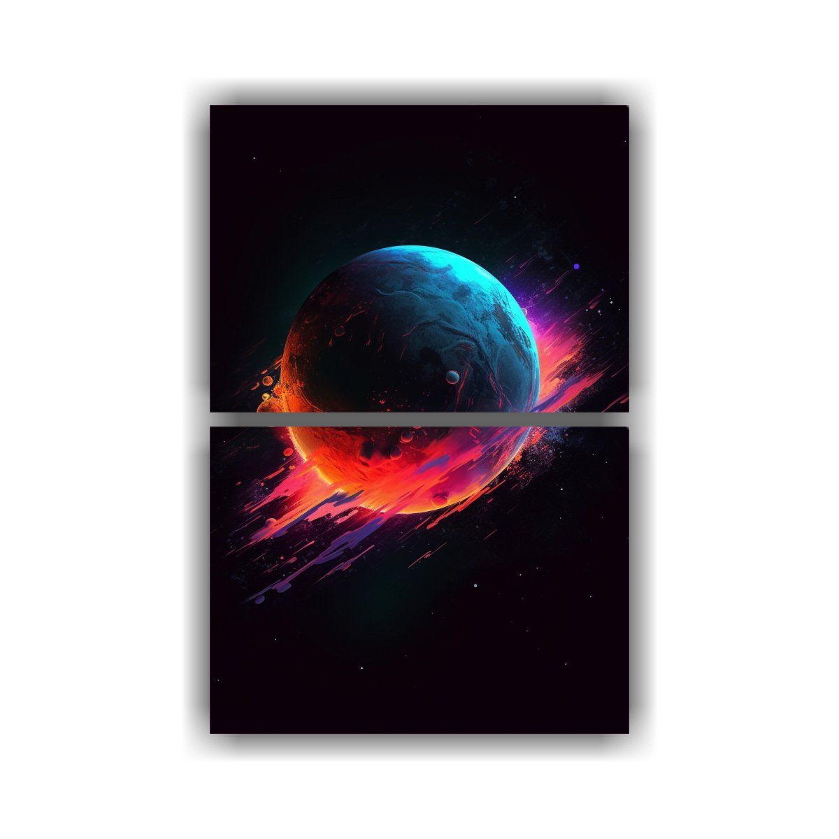 GENERICO - Cuadros Decorativos Con Estilo Goya En Forma 50x80 Cm