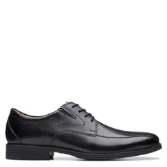 CLARKS - Zapato Formal Hombre Cuero Negro