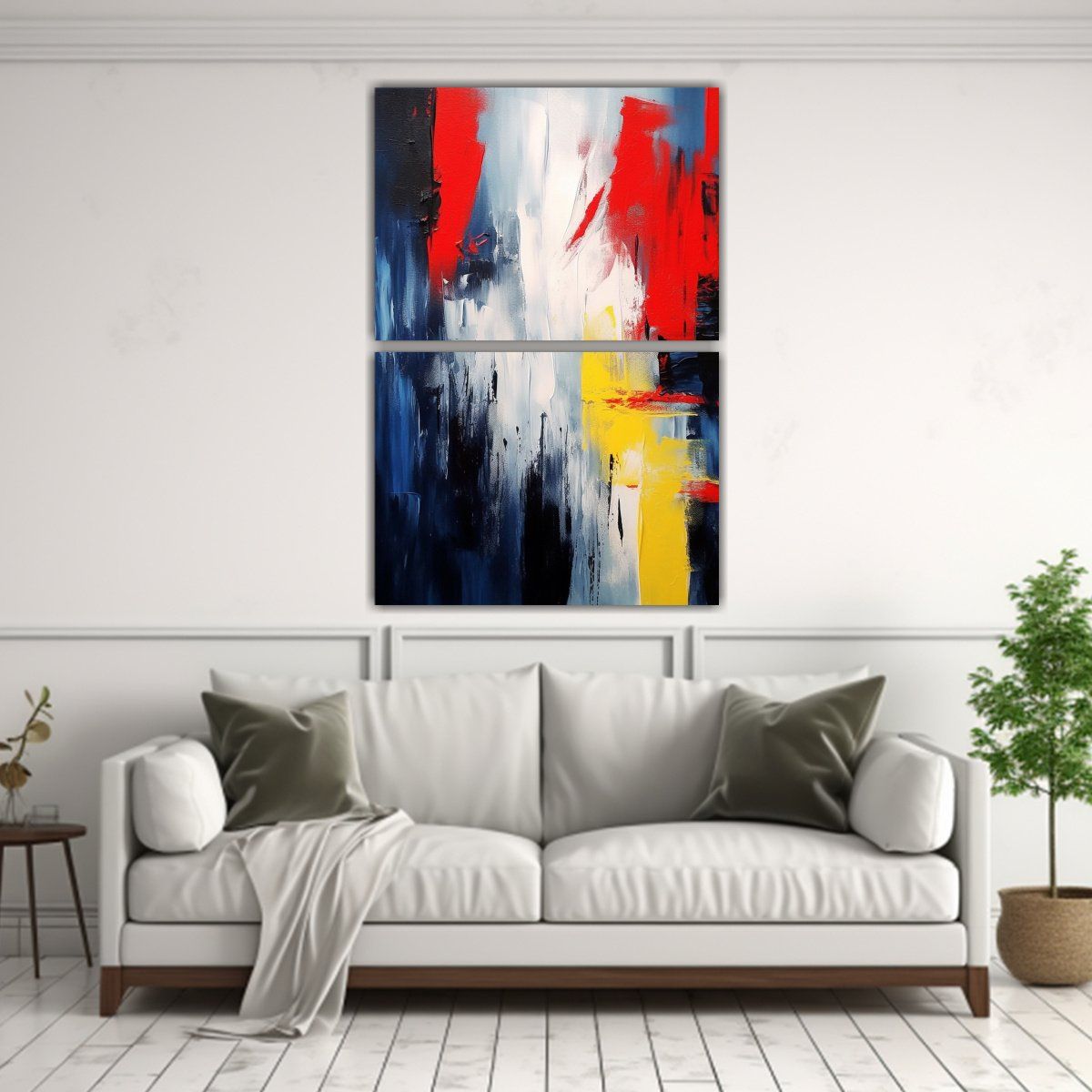 GENERICO - Pinturas Decorativas Abstractas Contemporáneas 75x100 Cm