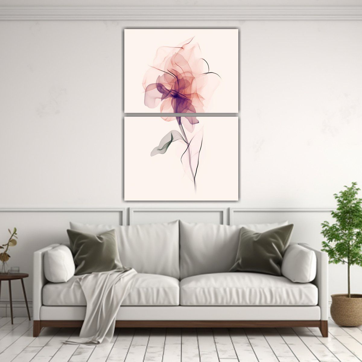 GENERICO - Pintura Decorativa Minimalista Surrealista Con 50x80 Cm