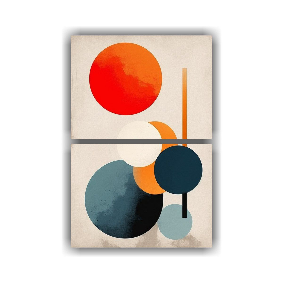 GENERICO - Pinturas De Arte De Pared Contemporáneas 65x100 Cm