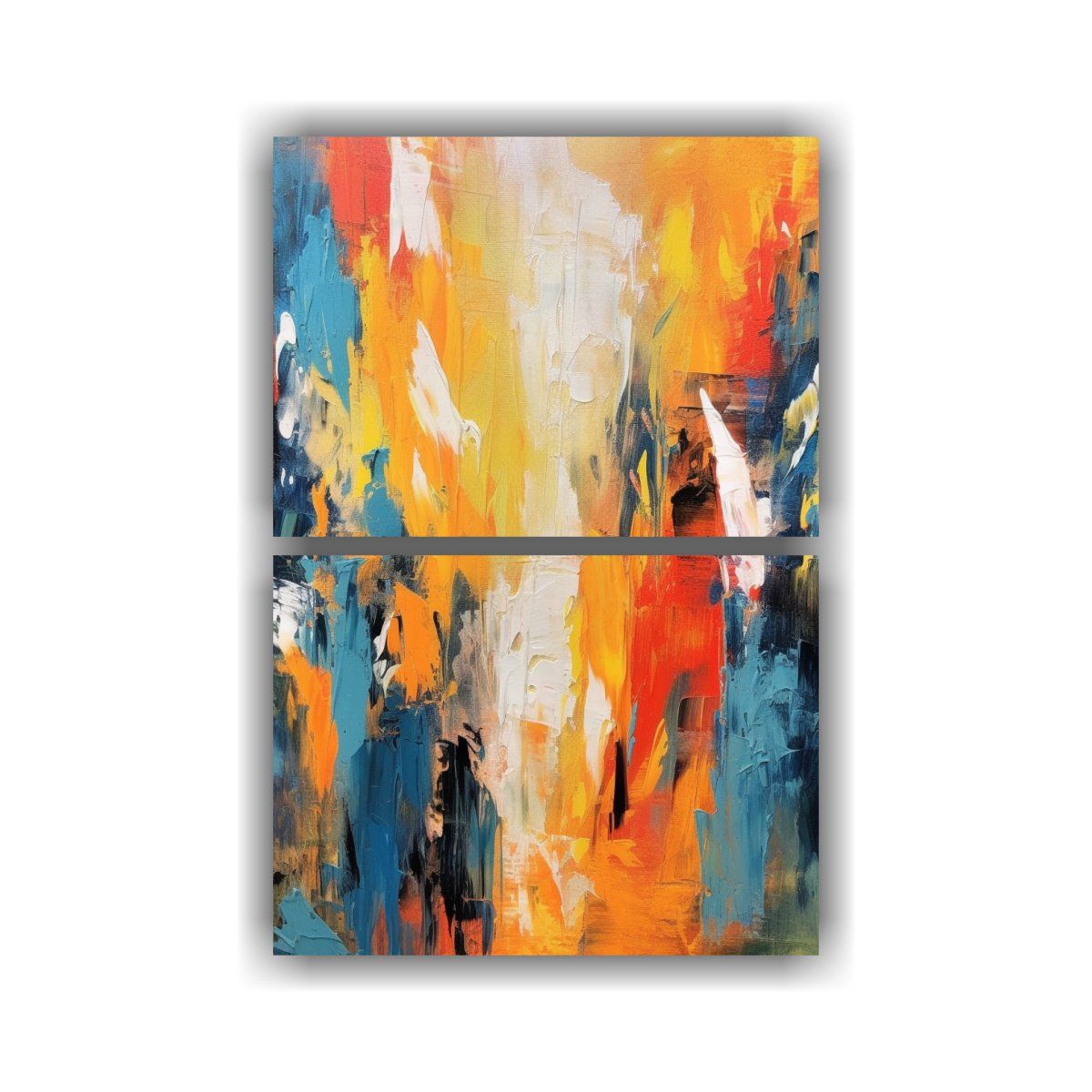 GENERICO - Pintura Expresiva Luminosa Transformadora 120x160 Cm