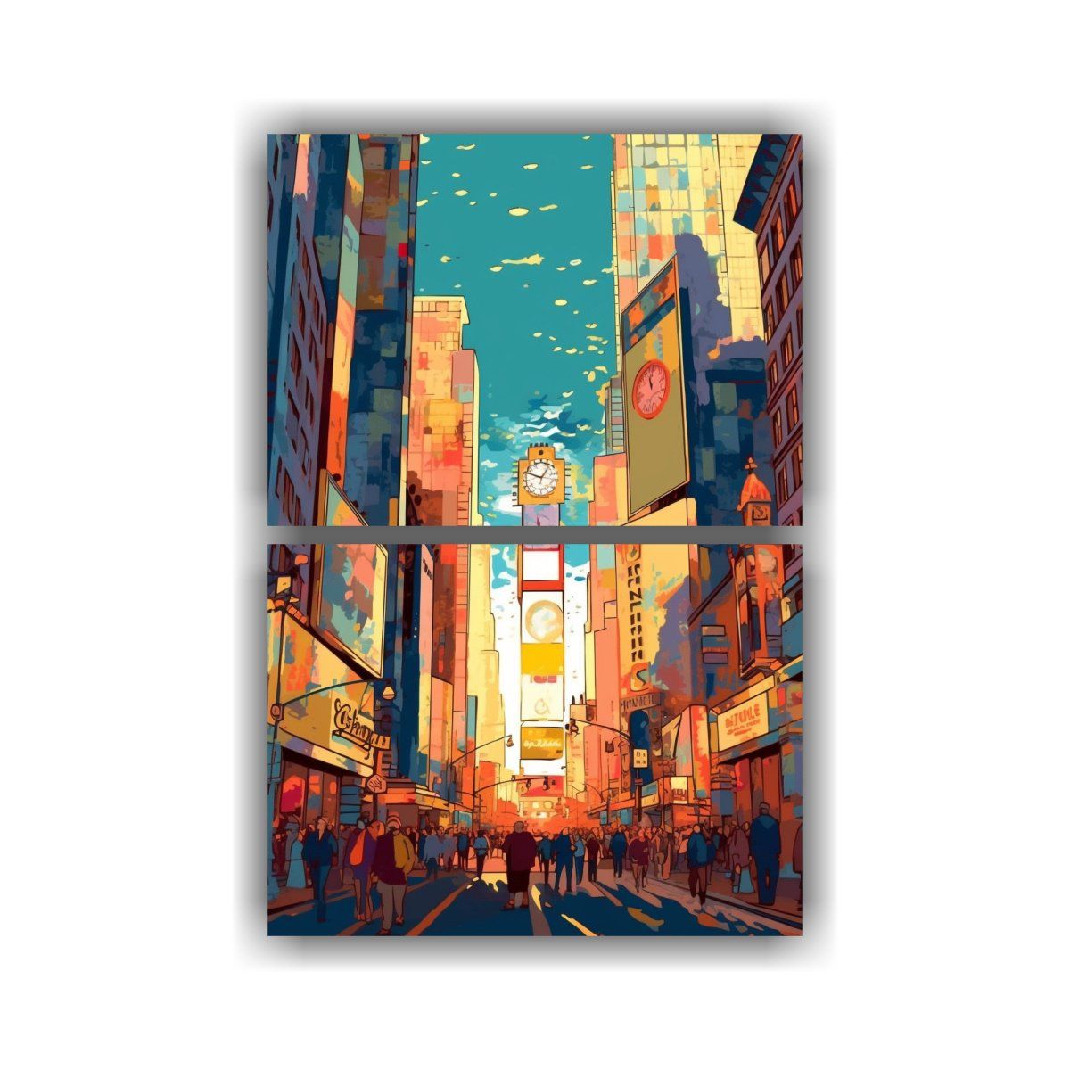 GENERICO - Cuadros De Arte De Pared Moderno Y Retro En Lienzo 50x80 Cm