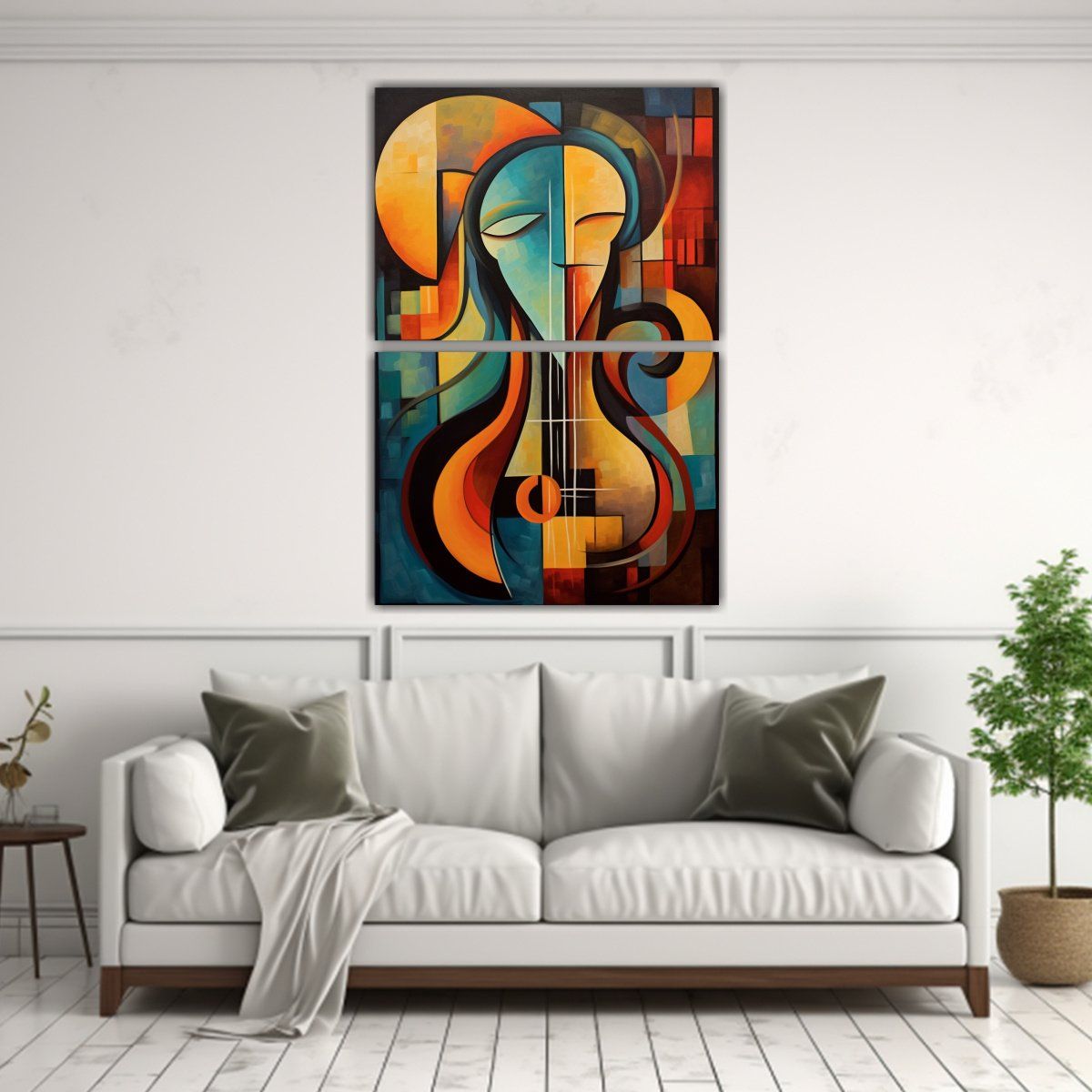 GENERICO - Pinturas Decorativas Abstractas Equilibrio En 60x80 Cm