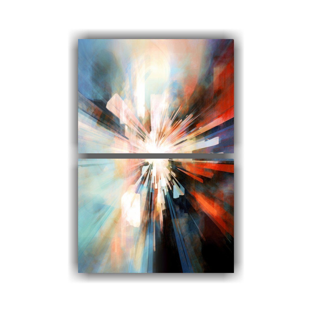 GENERICO - Cuadros Decorativos Urbanos Abstractos Y 65x100 Cm