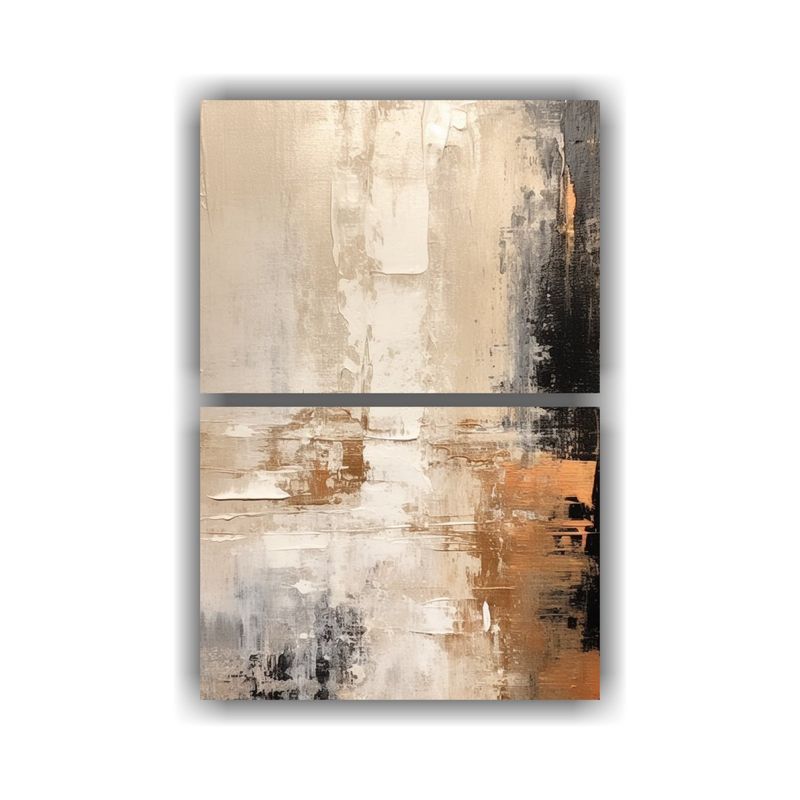 GENERICO - Pinturas Decorativas De Tonos Abstractos En 50x80 Cm